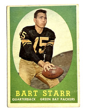 1958 Topps - Bart Starr #66 Base Green Bay Packers NFL Football