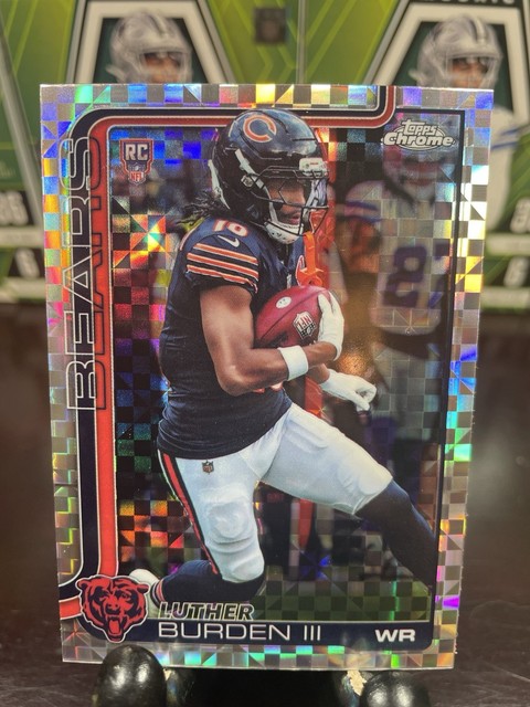 2025 Topps Chrome #334 Luther Burden III X-Fractor