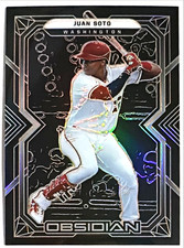 2022 Chronicles Juan Soto 29/31 Obsidian FOTL Electric Etch Orange Refractor #32