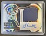 2024 Select Julian Love Jumbo Signature Swatch Jersey White Prizm Auto #/75
