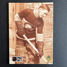 1991 Pro Set THE FIRST IRONMAN Hockey #333 Georges Vezina EX/NM