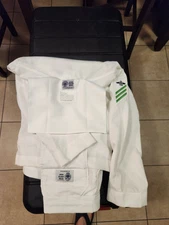 Defense Logistics Agency White Shirt 42  R and Jeans 34 R