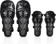 Adjustable Motorcycle Knee Shin Guard Pads Motocross MTB Bike Protector