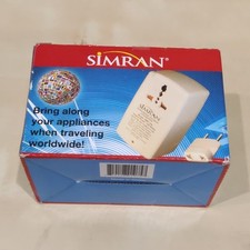 Simran SMF-100 Deluxe Worldwide 110V-240V Voltage Converter - New/ Sealed