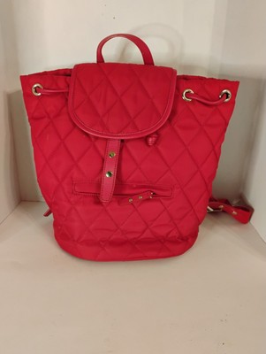 Talbot's Quilted Nylon Backpack Purse