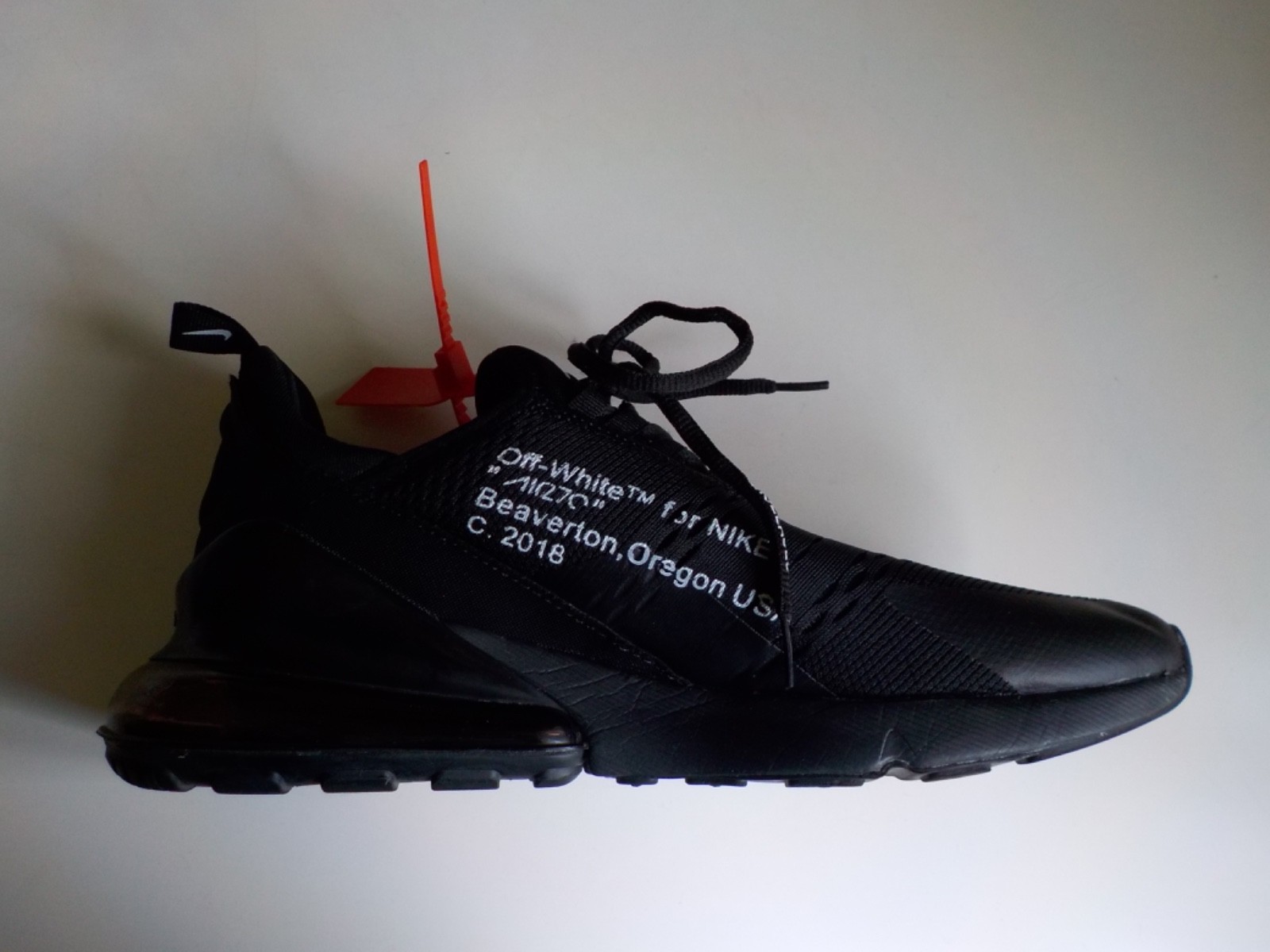 Air Max 270 Abloh Replication Prototype Sneaker B… - image 20