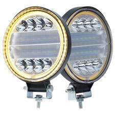 2X 120W LED Arbeitsscheinwerfer Offroad Scheinwerfer Bagger,SUV ATV 12V 24V IP67