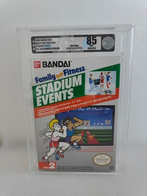 Stadium Events Original Graded VGA 85 Nintendo NES PAL B