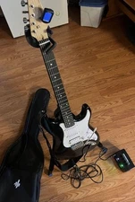 Donner Fender Electric Guitar with Gig Bag and Tuner