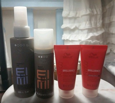 Wella Professionals EIMI Perfect Me Beauty Balm 3.38oz + Root Mousse + 2x Mask
