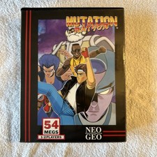 Authentic Mutation Nation Neo Geo AES US Version Dog Tag, Tested, Complete!
