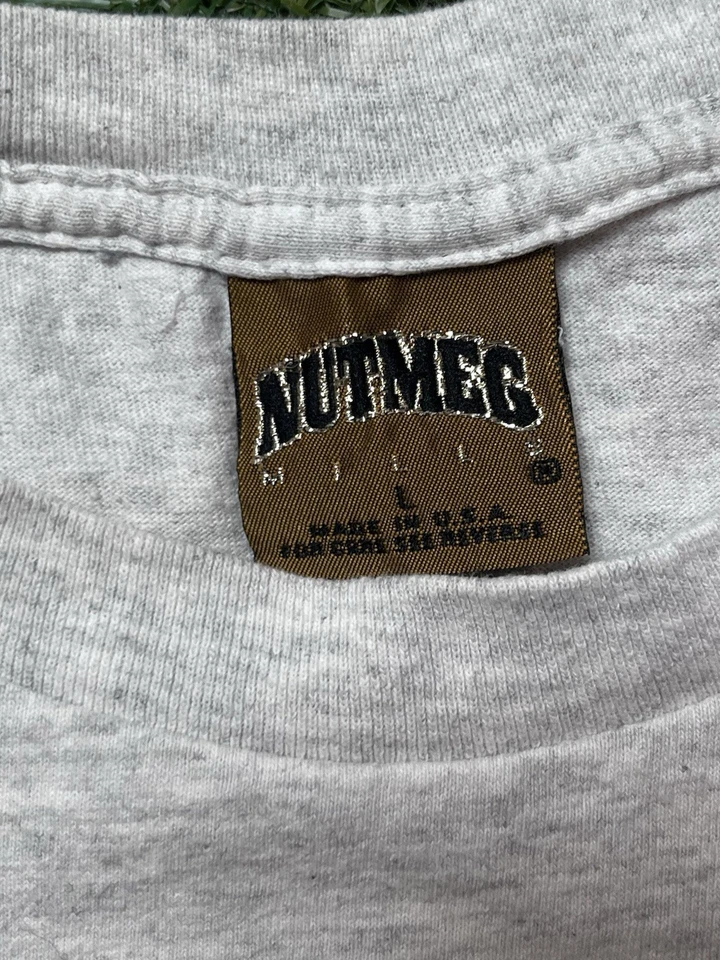 Camiseta vintage de fútbol de la Copa Mundial de 1994 nuez moscada doble cara Foto 3 de 4