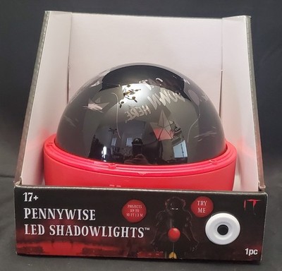 Pennywise IT Gemmy Halloween Lightshow Projection Tabletop ShadowLights