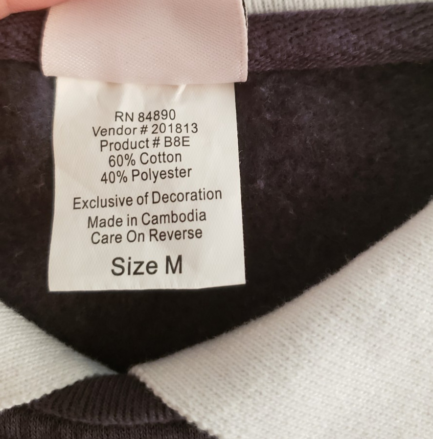 Adrian Delafield Collared Sweatshirt Embroidered … - image 6