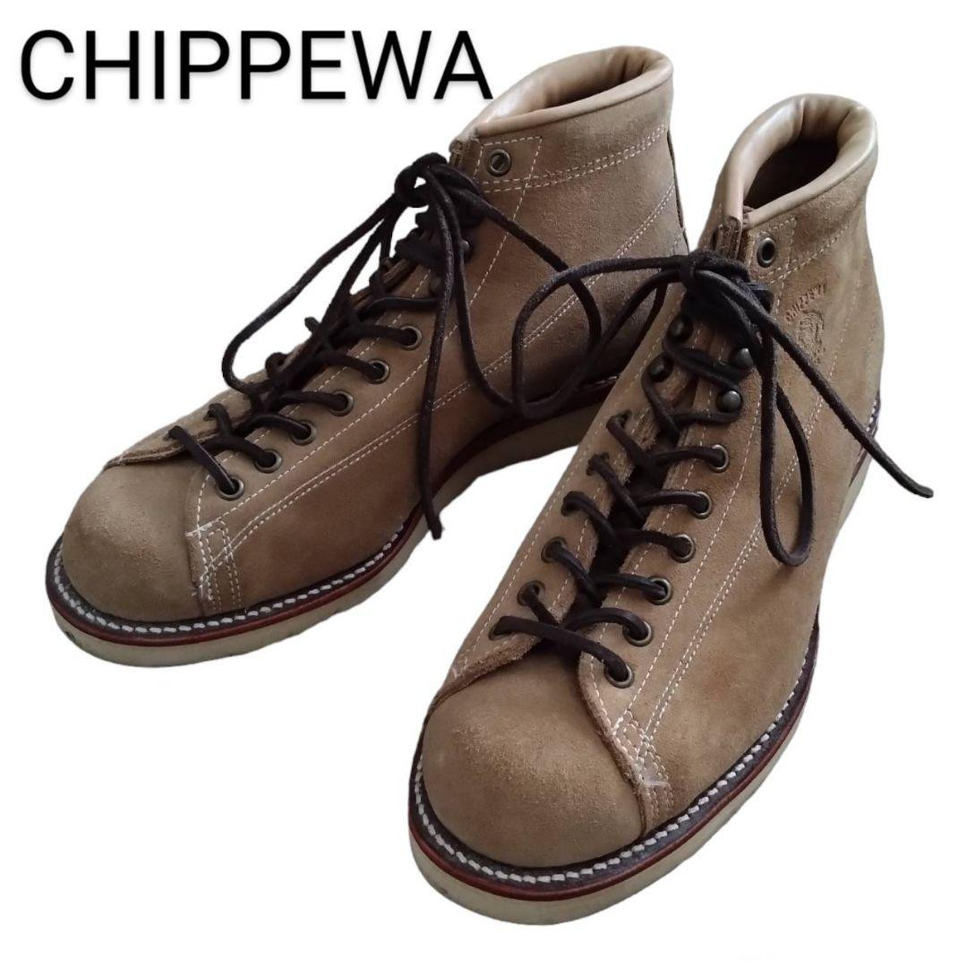 靴 Monkey King CHIPEWA Sand Suede Lace Toe Monkey Boots #0207 | eBay