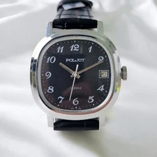 Rare Soviet USSR mechanical watch POLJOT  17 jewerly