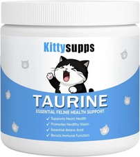 KittySupps Taurine Supplement for Cats, Kitty SuppsTaurine Powder, Supports H...