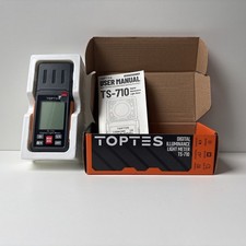 TopTes Meter TS-710 Digital Light Meter with 180 Degree Rotating Sensor New