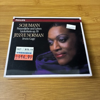 Schumann Frauenliebe und Leben Liederkreis op 39 Jessye Norman Irwin Gage New