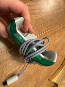 Sega Dreamcast Official OEM authentic video game Controller Transparent Green