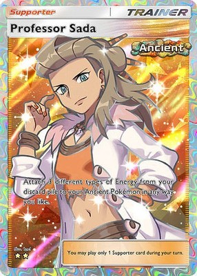 (DIGITAL) Professor Sada - Full Art - ENG - Pokemon TCG Pocket [FAST]