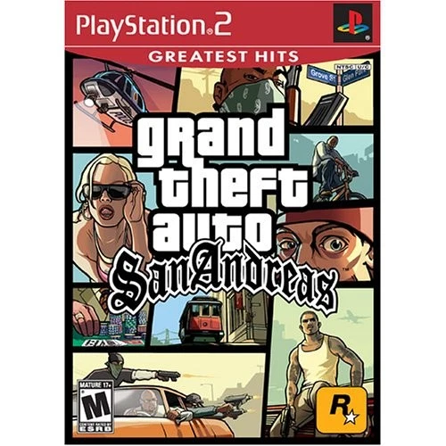 Grand Theft Auto San Andreas Greatest Hits - PlayStation 2 (Sony Playstation 2) - Photo 1/1