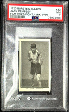 🔥1923 JACK DEMPSEY PSA 7 BURSTEIN ISAACS🔥