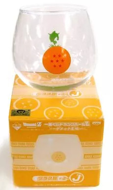 Banpresto Dragon Ball Z Seven Star Ball & Bolunga Wobbly Glass 8cm Used