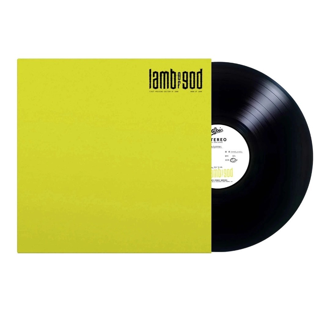 Lamb Of God Into Oblivion (First Pressing) Black LP LE1000 SOLD