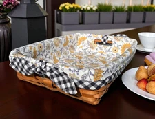 Hostess Serving Tray LINER your Longaberger Basket 5 Custom Fabric Collections