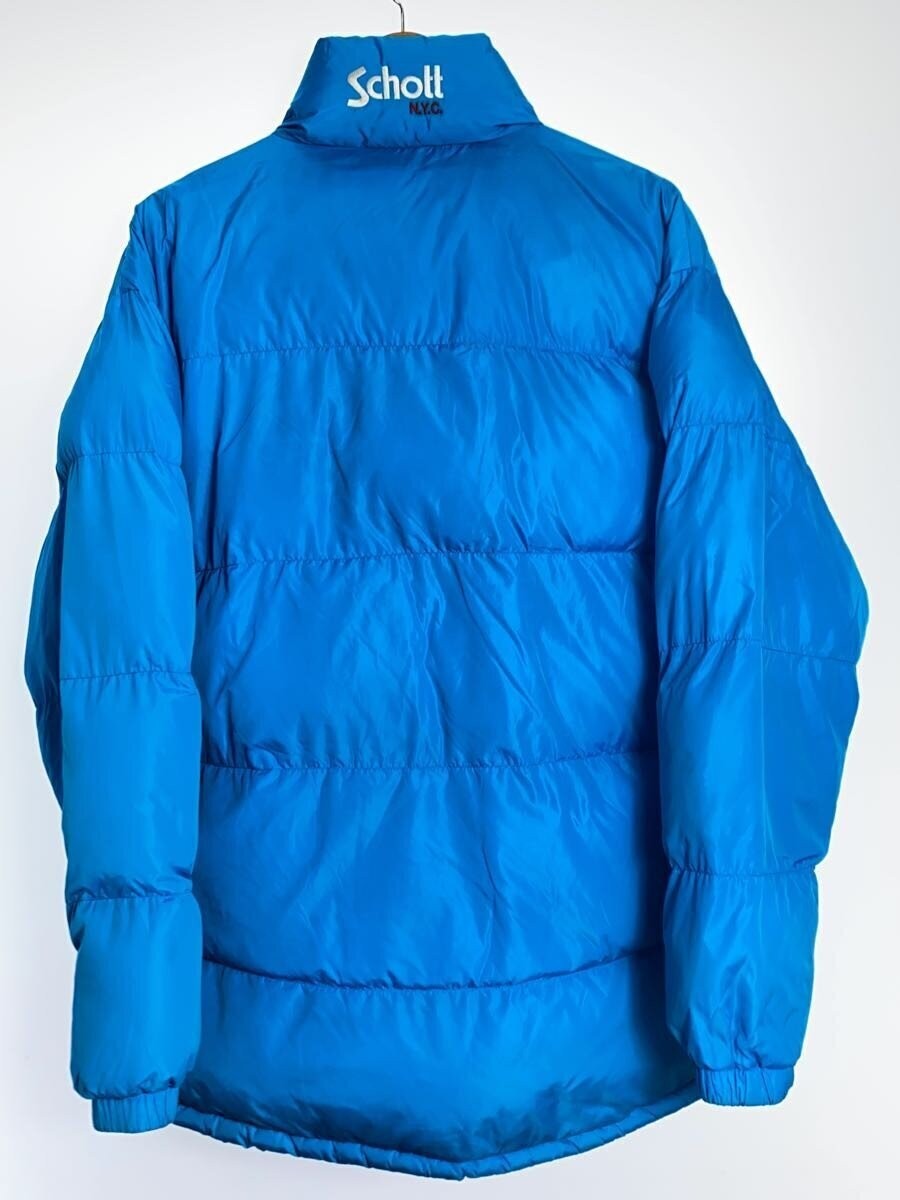 Schott Down Jacket M Nylon Blue - image 2