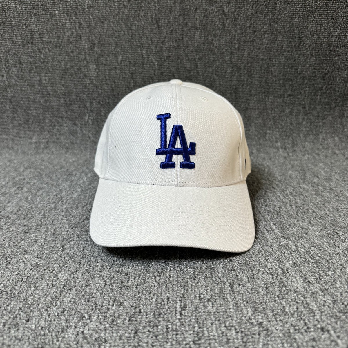 47 Brand Los Angeles Dodgers Dad Hat Strapback White Blue OSFA Cap