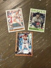 Nacho Alvarez Jr. Rookie Braves Heritage topps Baseball Card Lot 3 Cards