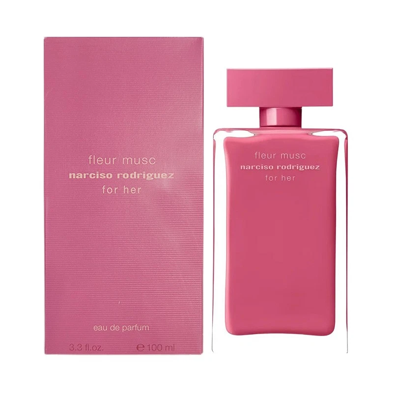 WIE GEZEIGT 100ML Frauen Parfum Fleur Musc For Her Eau de Parfum Spray Neu Versiegelt
