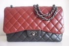 Sac Chanel Classique 11.12 tricolore