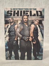 WWE The Destruction of the Shield DVD 2015 3-Disc Set Roman Reigns Seth Rollins 