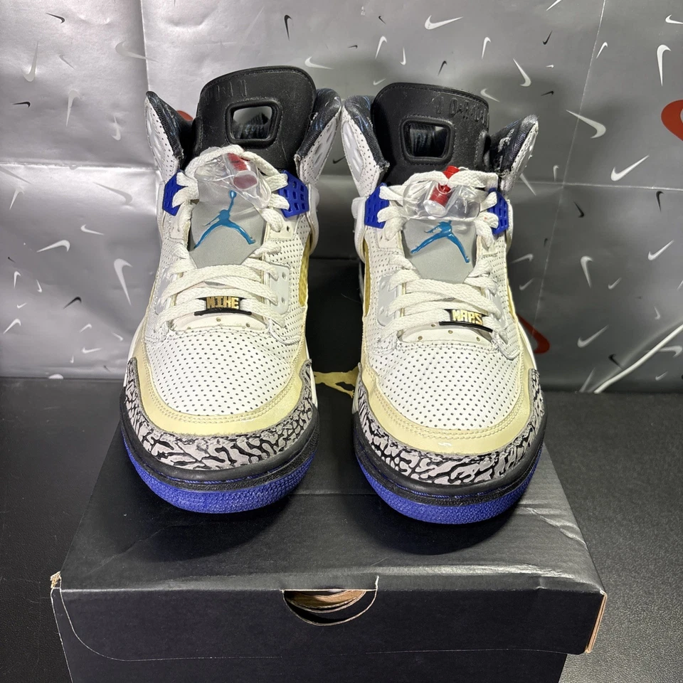 Размер 11,5 - Nike Air Jordan Spizike виноград белый/фиолетовый/серый - 315371-102 - Изображение 4 из 4