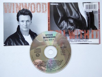 STEVE WINWOOD roll with it VG+/VG (CD Album, Rock, Virgin)