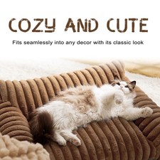 Cat Couch Bed Cute Pet Bed For Small Medium And Large Cats And Dogs L Size PFUF