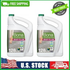 2 Pack Bona Multi-Surface Floor Cleaner, for Stone Tile Laminate, 128 Fl Oz 0.30 per fl oz