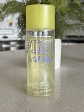 RETIRED Victoria's Secret PINK Total Flirt Body Mist Shimmer Mist 8 oz SEE LEVEL