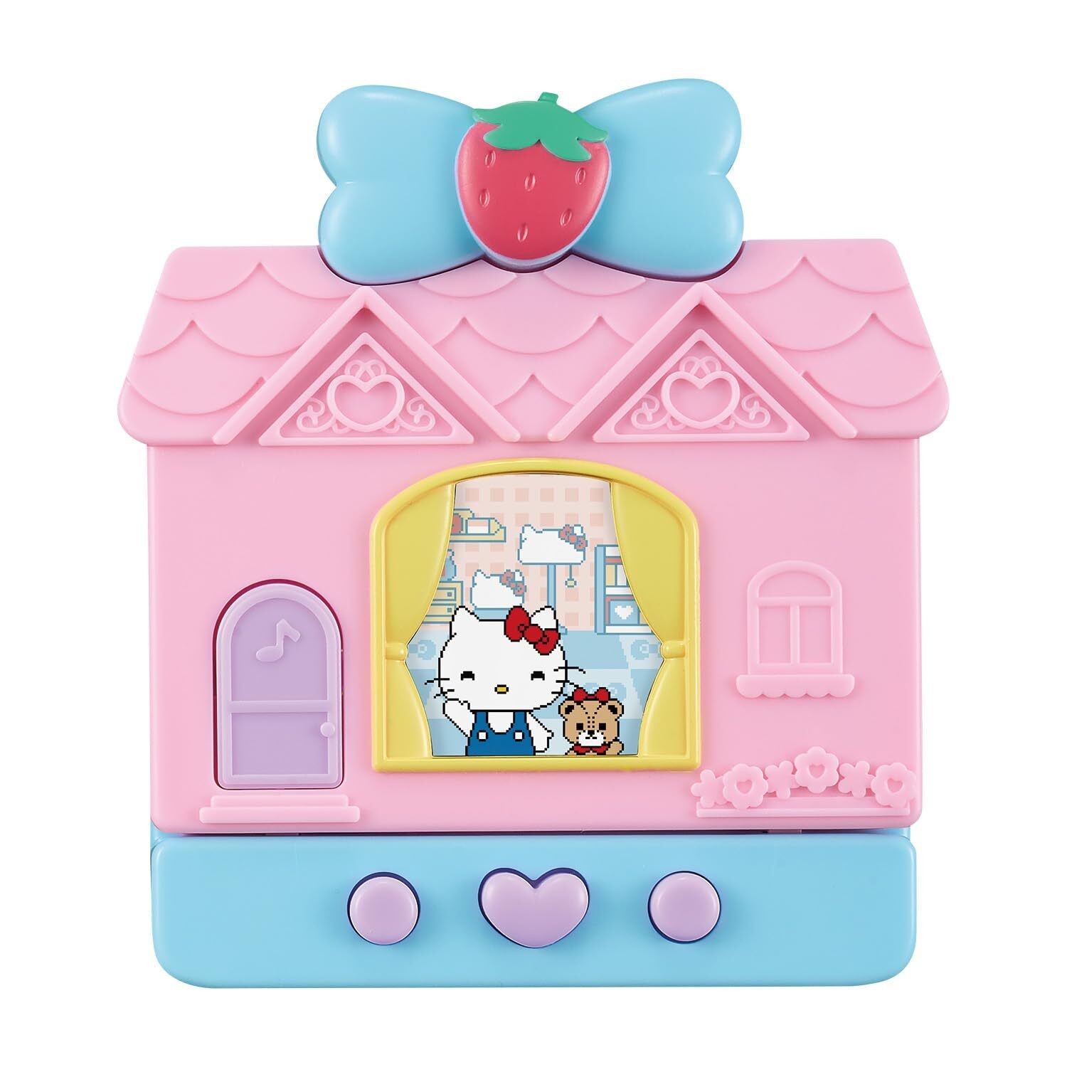 Bandai Sanrio Characters Room House Toy with LCD Screen - Hello Kitty Ver. Japan