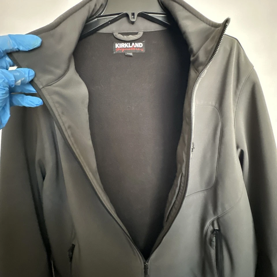 Chaqueta softshell gris XXL #037 Kirkland Signature para hombre Foto 4 de 4