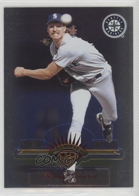 1997 Leaf Fractal Matrix Randy Johnson #132 HOF 5h9