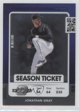 2021 Panini Contenders Season Ticket Optic Jon Gray Jonathan Gray #42 2qw