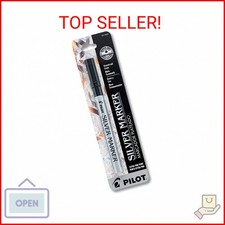 PILOT Metallic Permanent Paint Markers, Silver, Extra Fine Point, Single Pen 41