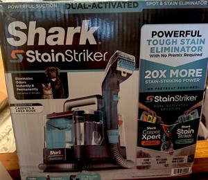 Shark StainStriker Carpet and Upholstery Cleaner, Portable with 2 Tools, 6oz Dee