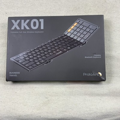 ProtoArc XK01 Foldable Full Size Bluetooth Folding Wireless Keyboard