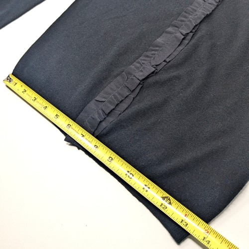 MAX MARA Pianoforte Kaschmir Seide Strickjacke Pullover 3/4 Arm schwarz Ripsband - Bild 12 von 16