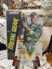 Metal Gear Original Nintendo Game CIB W/ Map & Manual